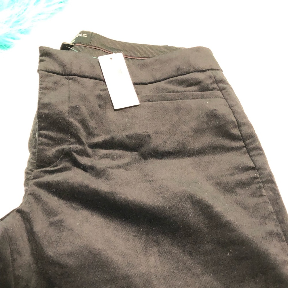 Black Velvet Pants